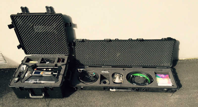 Complete Analyser & Probe Setup